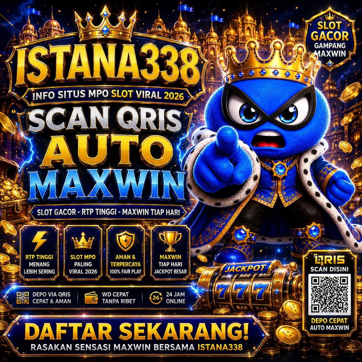 ISTANA338: Info Link Situs Mpo Slot Gacor Viral 2026 at Home!